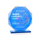 Cavendale Full Color Polygon Crystal Trophy