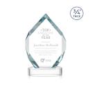 Diamond Diamond on Alberton Base Starfire Crystal Trophy