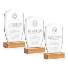 Bayshore Peaks Crystal Trophy - Crystal Trophies