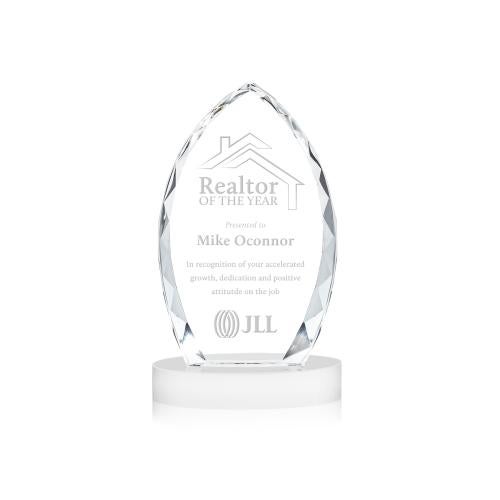 Awards and Plaques - Crystal Trophies - Grossman on Alberton Base Fagan Crystal Trophy