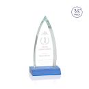 Valdes Sky Blue Peaks Crystal Trophy