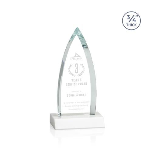 Awards and Plaques - Crystal Trophies - Valdes Fagan Peaks Crystal Trophy