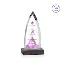 Valdes Full Color Black Crystal Trophy