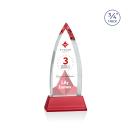 Valdes Full Color on Helton Red Crystal Trophy
