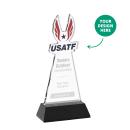 EdgeCraft on Hartford Base Black (via Air) Unique Crystal Trophy