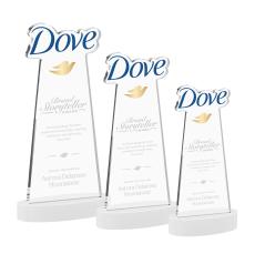 EdgeCraft on Alberton Base Fagan (via Ocean) Unique Crystal Trophy - Crystal Trophies