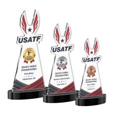 EdgeCraft Full Color on Alberton Base - Black (via Air) - Custom Trophies