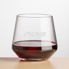 Ledford Stemless Wine - Deep Etch - Wine Glasses