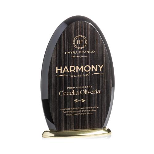 Awards and Plaques - Eco-Friendly Trophies - Evington Slatewood Gold Peaks Wood Trophy