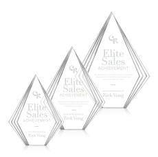 Brantley Clear Acrylic Trophy - Employee Awards