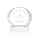 Schaffer on Base Fagan Circle Crystal Trophy