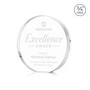 McMahon Clear Circle Crystal Trophy