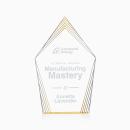 Grayson Gold Peaks Acrylic Trophy