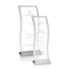 Salcedo Silver Towers Crystal Trophy - Crystal Trophies
