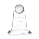 Mayes Globe Crystal Trophy