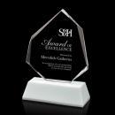 Crain Fagan Peaks Crystal Trophy