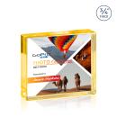 Kimble Full Color Paperweight - Gold