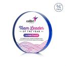 McMahon Full Color Blue Circle Crystal Trophy