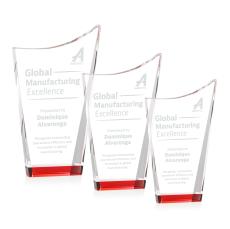 Burnett Red Peaks Crystal Trophy - Crystal Trophies
