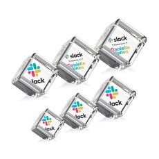 Potter Cube Full Color Square / Cube Crystal Trophy - Crystal Trophies