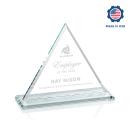Melton Pyramid Crystal Trophy