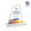 Summit Full Color Peaks Crystal Trophy