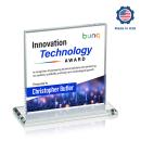 Bower Full Color Square / Cube Crystal Trophy