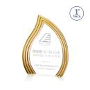 Pettit Schneider Gold Flame Acrylic Trophy