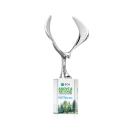 Maverick Eagle Full Color on Yoder Base Clear Animals Crystal Trophy