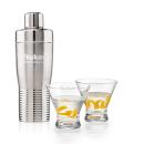 Genoa Shaker & Lujan Martini Set