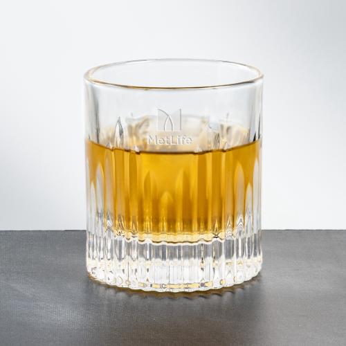 Custom Barware Glasses - Whisky Glasses - Caldari OTR - Deep Etch