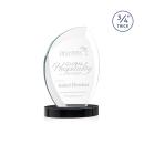 Oakes on Alberton Base Black Peaks Crystal Trophy