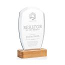 Bayshore Peaks Crystal Trophy