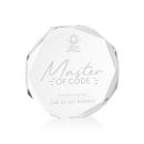 Acadian Clear Polygon Crystal Trophy