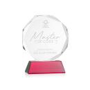 Acadian on Helton Base Red Crystal Trophy