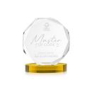 Acadian on Alberton Base Gold Crystal Trophy