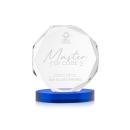 Acadian on Alberton Base Blue Crystal Trophy