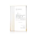 Haverton Gold Rectangle Acrylic Trophy