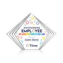 Crawford Full Color Clear Acrylic Trophy