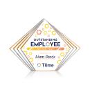 Crawford Full Color Gold Acrylic Trophy