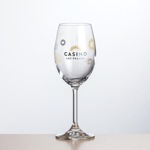 Custom Barware Glasses - Wine Glasses - Neptune Wine - Full Color