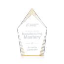 Grayson Gold Peaks Acrylic Trophy