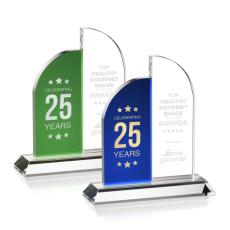 Coates Unique Crystal Trophy - Crystal Trophies