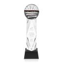 Cummins on Toscana Base Black Globe Glass Trophy