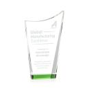 Burnett Green Peaks Crystal Trophy