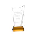 Burnett on Helton Base Amber Peaks Crystal Trophy