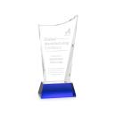 Burnett on Helton Base Blue Peaks Crystal Trophy