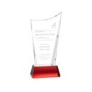 Burnett on Helton Base Red Peaks Crystal Trophy
