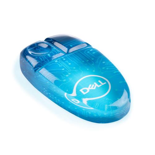 Awards and Plaques - Crystal Trophies - Crystal Paperweights - Computer Mouse Full Color Paperweight