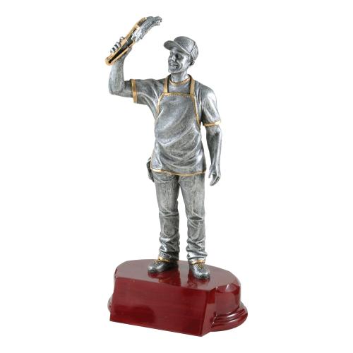 Trophies - BBQ Chef Resin Figure Trophy